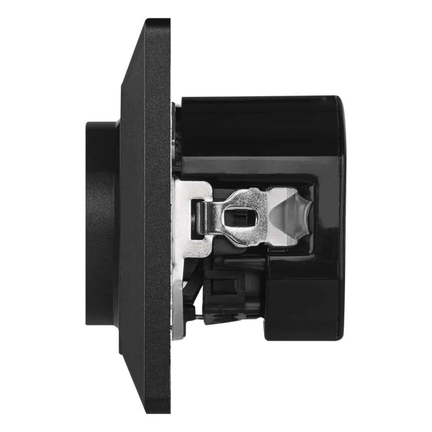Tomada doméstica com USB 250V/16A antracite
