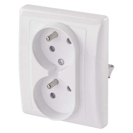 Tomada doméstica dupla FRENCH 250V/16A