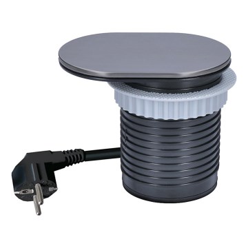 Tomada embutida 1Z + USB A+C