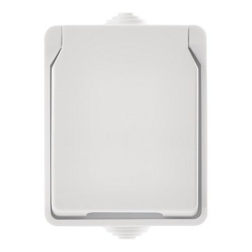 Tomada exterior FRENCH 250V/16A IP54