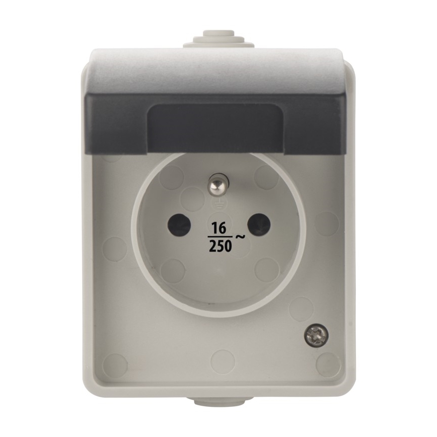 Tomada exterior FRENCH 250V/16A IP54