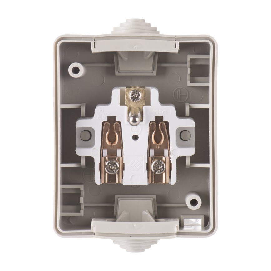 Tomada exterior FRENCH 250V/16A IP54