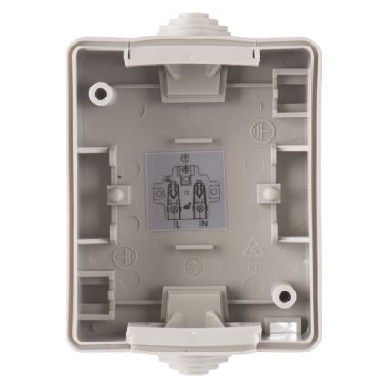 Tomada exterior FRENCH 250V/16A IP54
