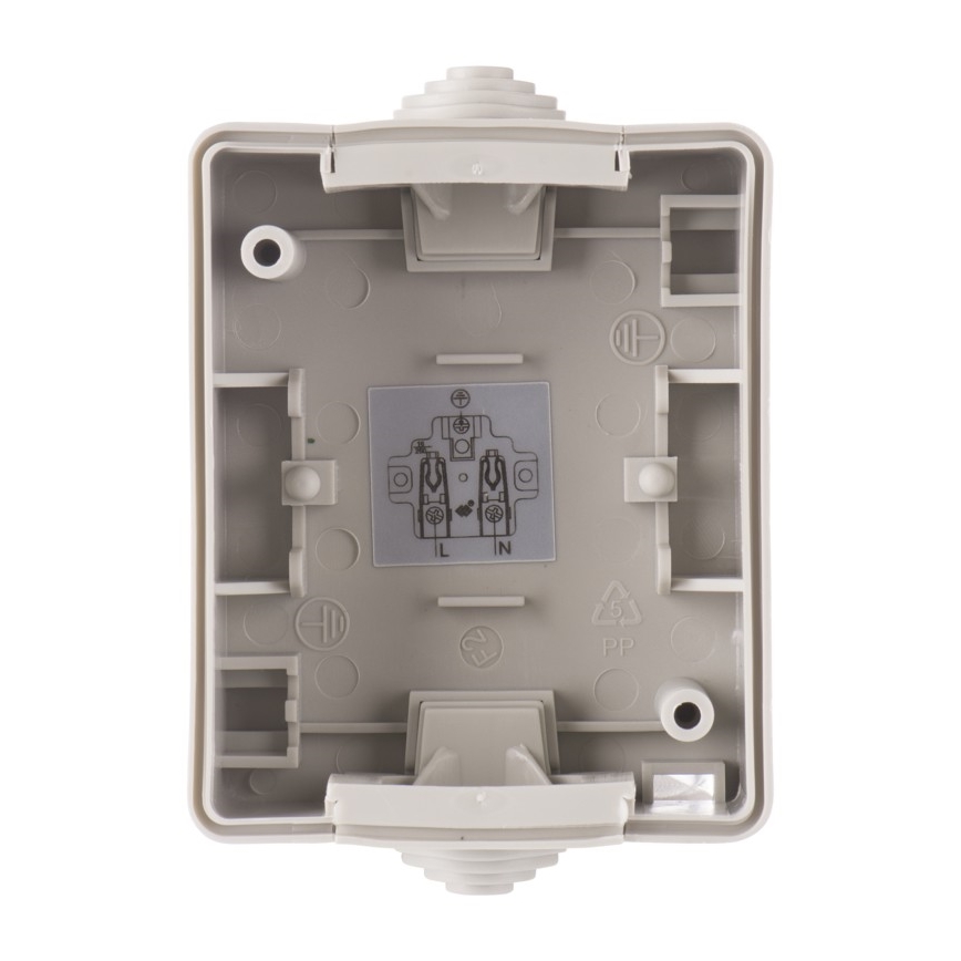 Tomada exterior FRENCH 250V/16A IP54