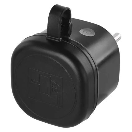 Tomada exterior inteligente GoSmart 3680W/230V/16A Wi-Fi Tuya IP44
