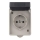 Tomada exterior SCHUKO 250V/16A IP44