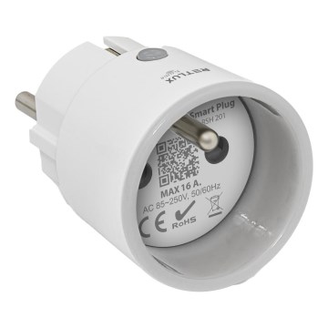 Tomada inteligente 3680W/230V/Tipo E/16A Wi-Fi Tuya