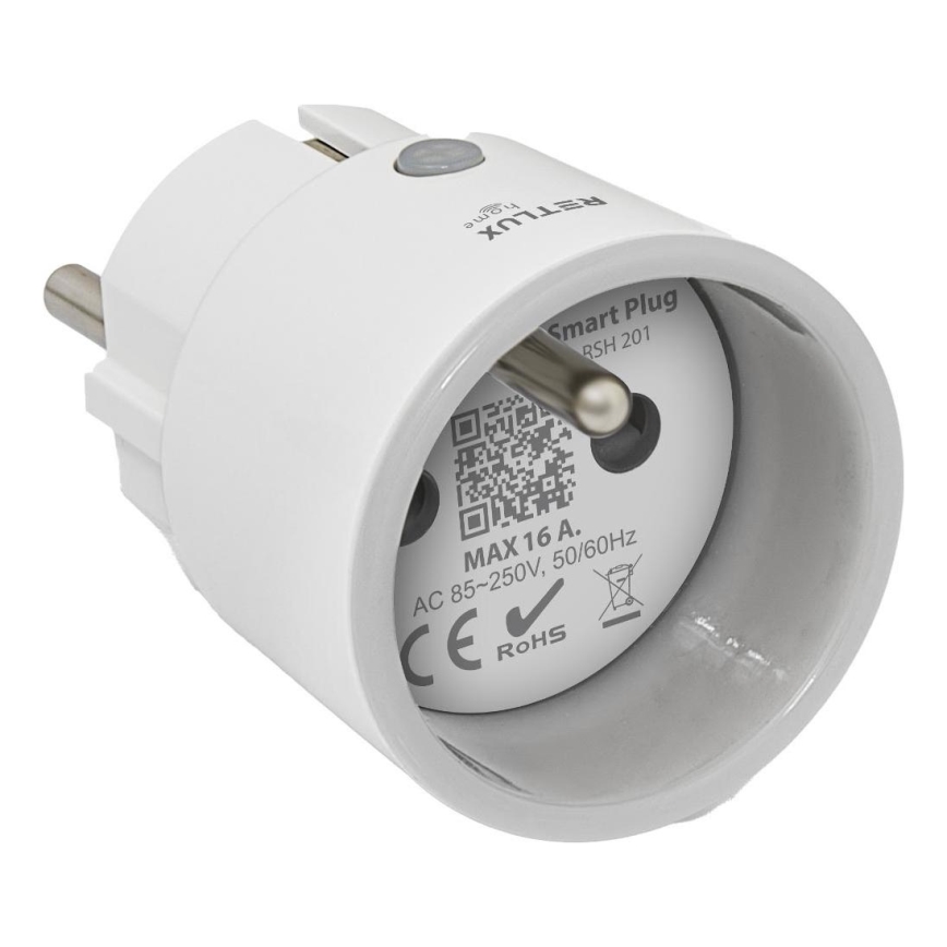 Tomada inteligente 3680W/230V/Tipo E/16A Wi-Fi Tuya
