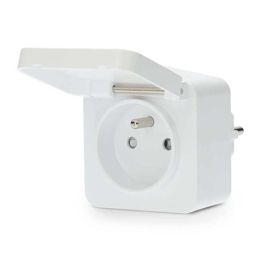 Tomada inteligente 3680W/230V/ Type E/16A Wi-Fi Tuya IP44
