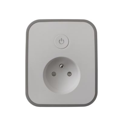 Tomada inteligente com medição do consumo 3680W/230V + 2xUSB/12W/5V Wi-Fi
