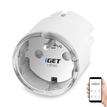 Tomada inteligente com medição do consumo 3680W/230V Wi-Fi