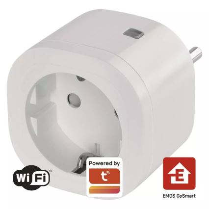 Tomada inteligente SCHUKO GoSmart 3680W/230V/16A Wi-Fi Tuya