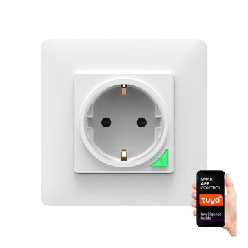 Tomada inteligente SMART 3680W/230V/16A Wi-Fi Tuya SCHUKO
