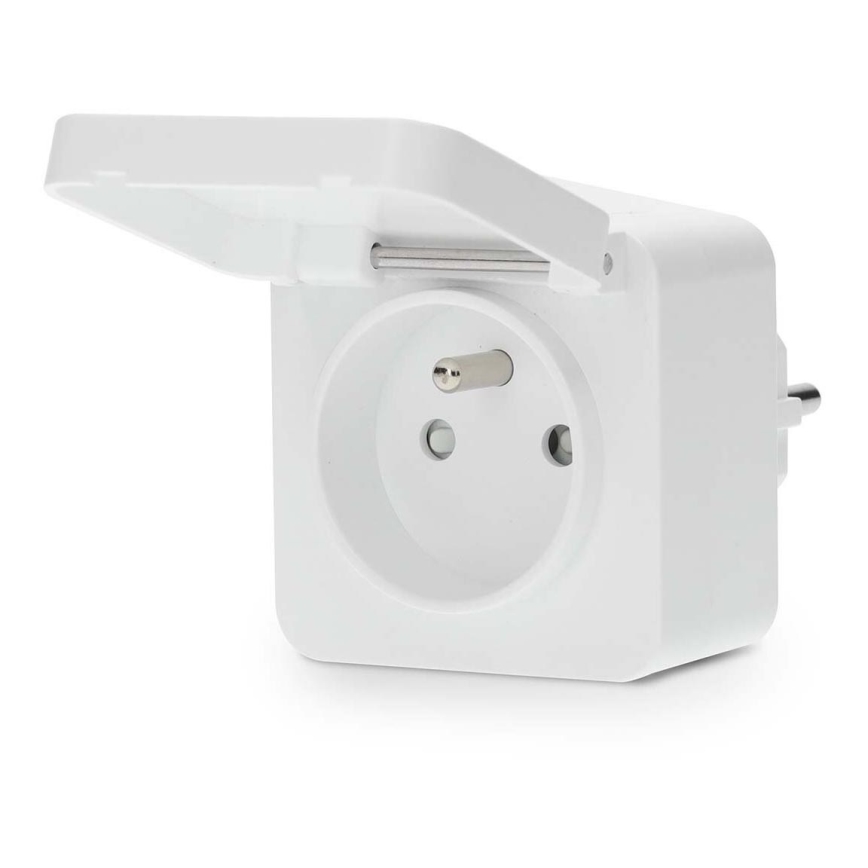 Tomada inteligente Smartlife 3680W/230V/ Type E/16A Wi-Fi Tuya IP44