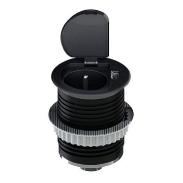 Tomada USB embutida com tampa 230V