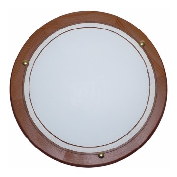 Top Light 5502/40/TD - Iluminação de teto 2xE27/60W/230V pinho