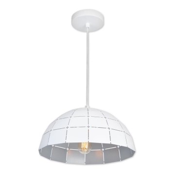Top Light Apolo 30B - Candelabro suspenso APOLO 1xE27/40W/230V branco/prateado