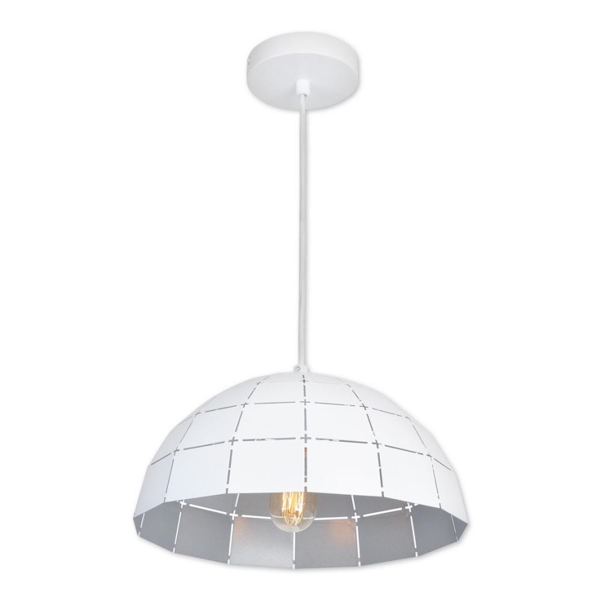 Top Light Apolo 30B - Candelabro suspenso APOLO 1xE27/40W/230V branco/prateado