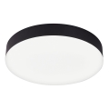 Top Light - Candeeiro de tecto LED para casa de banho SPIRIT LED/24W/230V 3000/4000/6500K IP44 diâmetro 30 cm preto