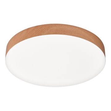 Top Light - Candeeiro de tecto LED para casa de banho SPIRIT, LED/24W/230V, 3000/4000/6500K, IP44, Ø 30 cm, castanho