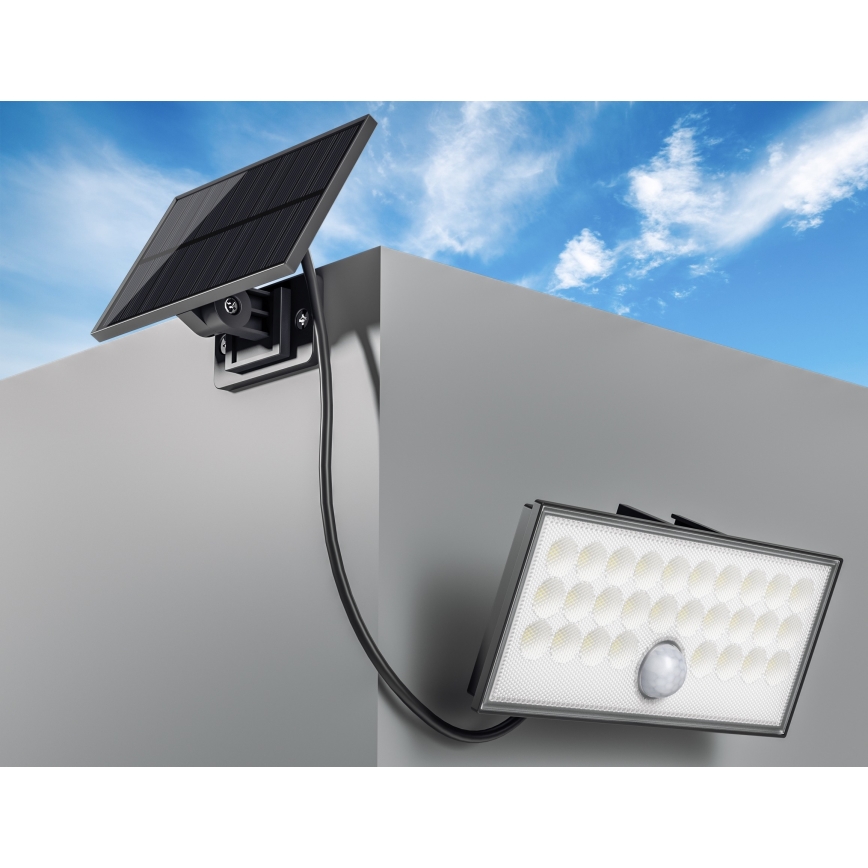 Top Light - Candeeiro Solar de parede HELEON VARIO LED/8W/3,7V IP65 4000K + comando