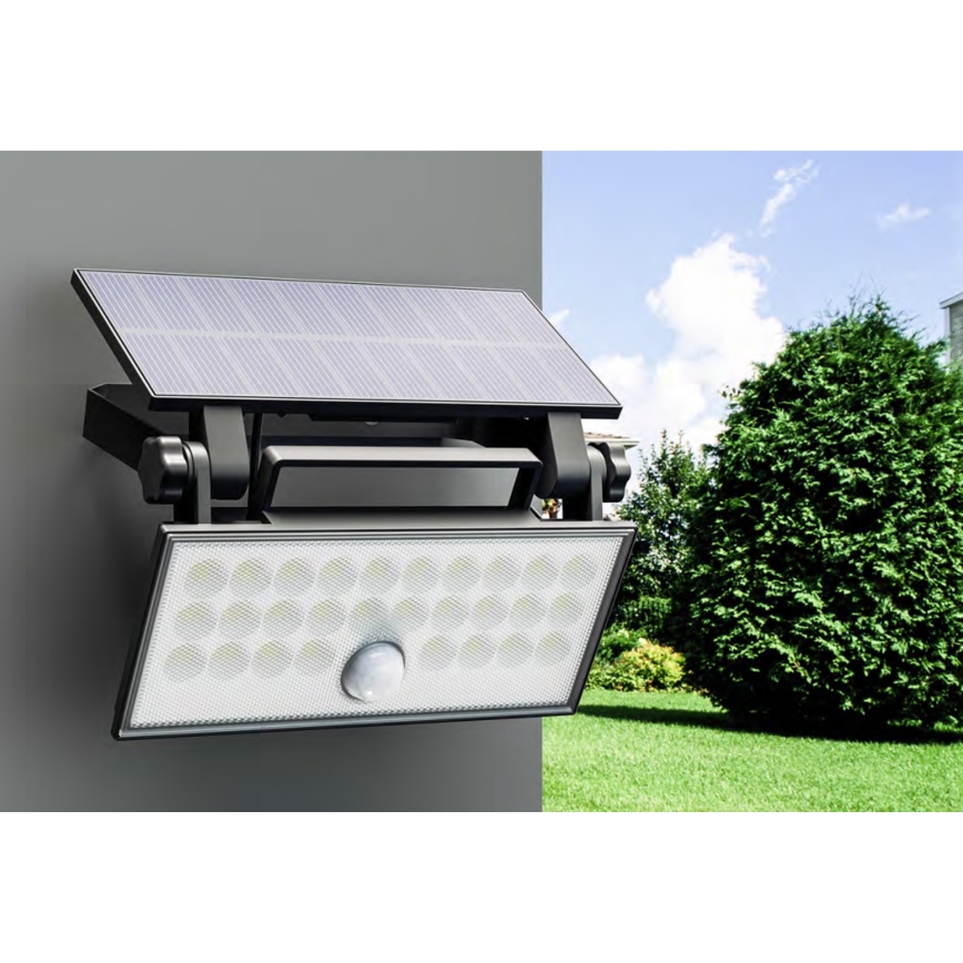 Top Light - Candeeiro Solar de parede LED com sensor HELEON PRO LED/8W/3,7V IP65 4000K