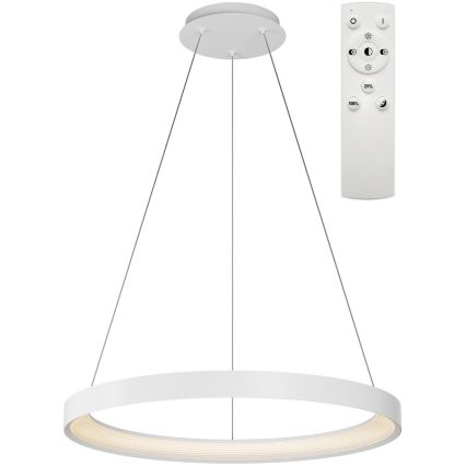 Top Light - Candeeiro suspenso LED com regulação ORBIT LED/40W/230V 3000-6500K diâmetro 50 cm branco + comando