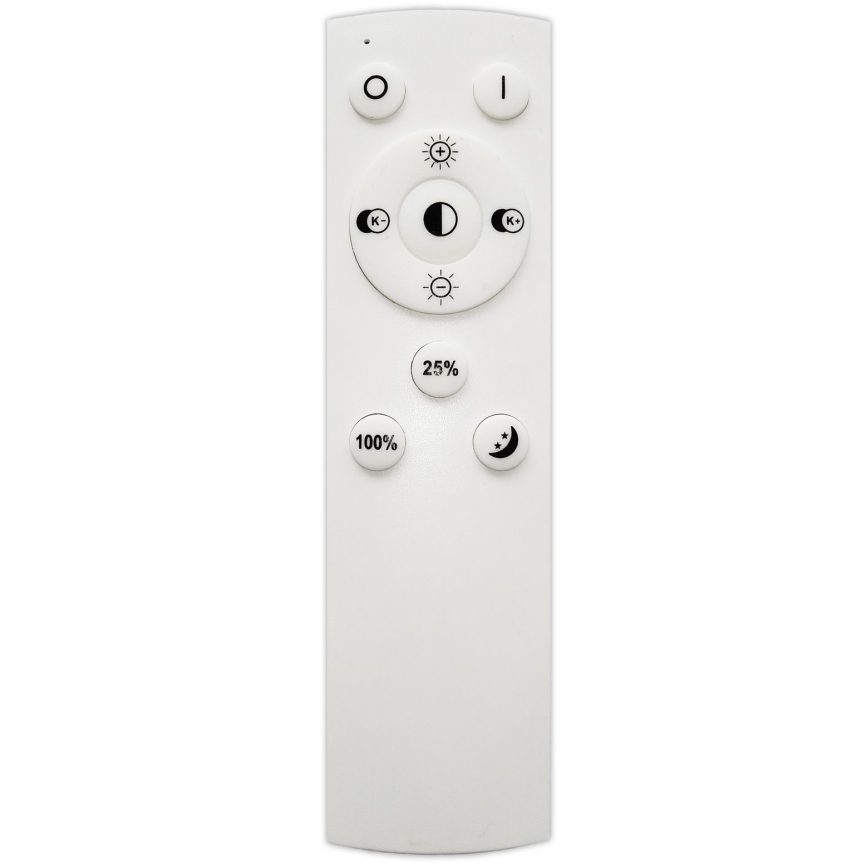 Top Light - Candeeiro suspenso LED com regulação ORBIT LED/40W/230V 3000-6500K diâmetro 50 cm preto + comando