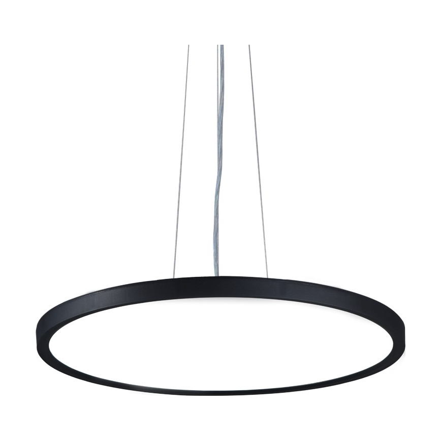 Top Light - Candeeiro suspenso LED com regulação REVIT LED/50W/230V 3000-6500K diâmetro 60 cm preto + comando