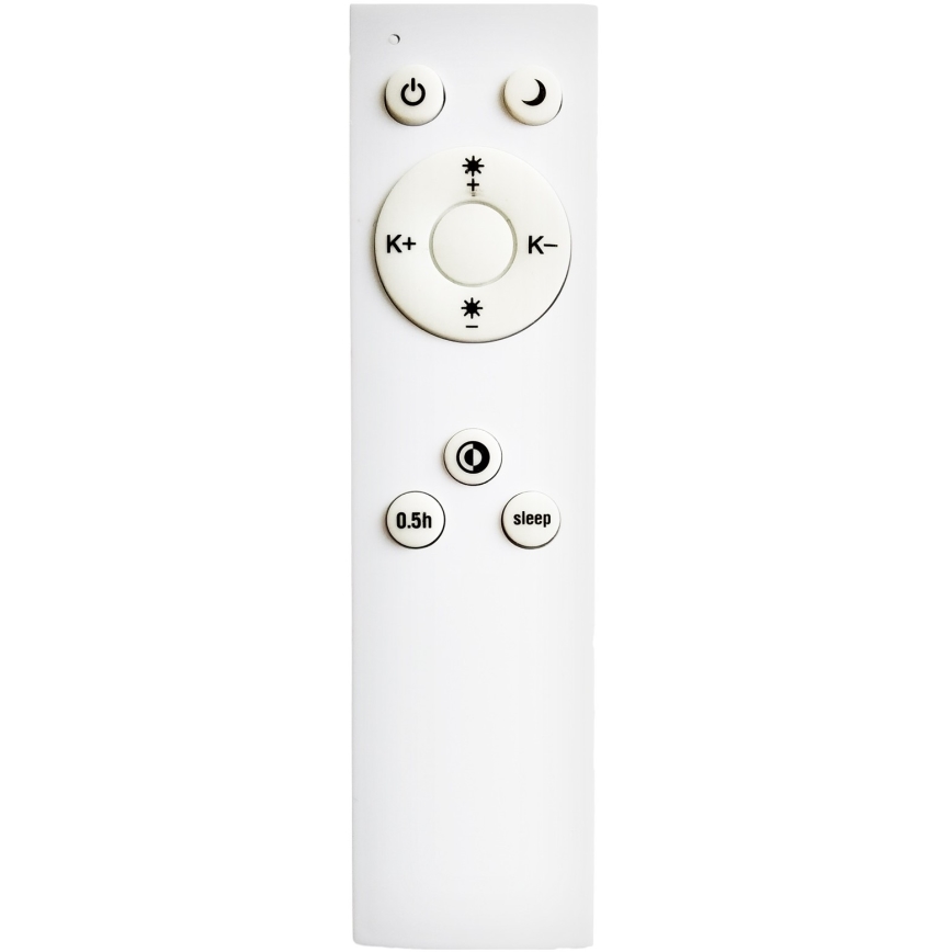 Top Light - Candeeiro suspenso LED com regulação SALERNO LED/60W/230V 3000-6500K diâmetro 60 cm branco + comando