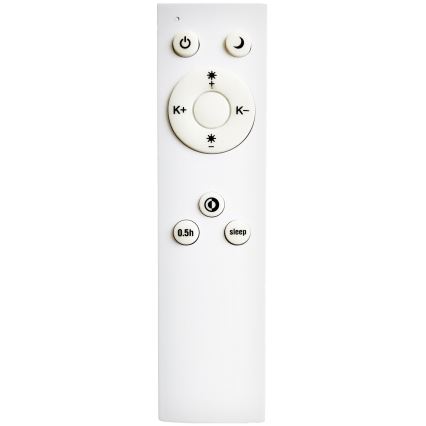 Top Light - Candeeiro suspenso LED com regulação SALERNO LED/60W/230V 3000-6500K diâmetro 60 cm preto + comando