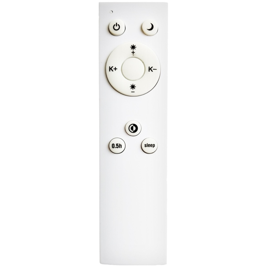 Top Light - Candeeiro suspenso LED com regulação SALERNO LED/60W/230V 3000-6500K diâmetro 60 cm preto + comando