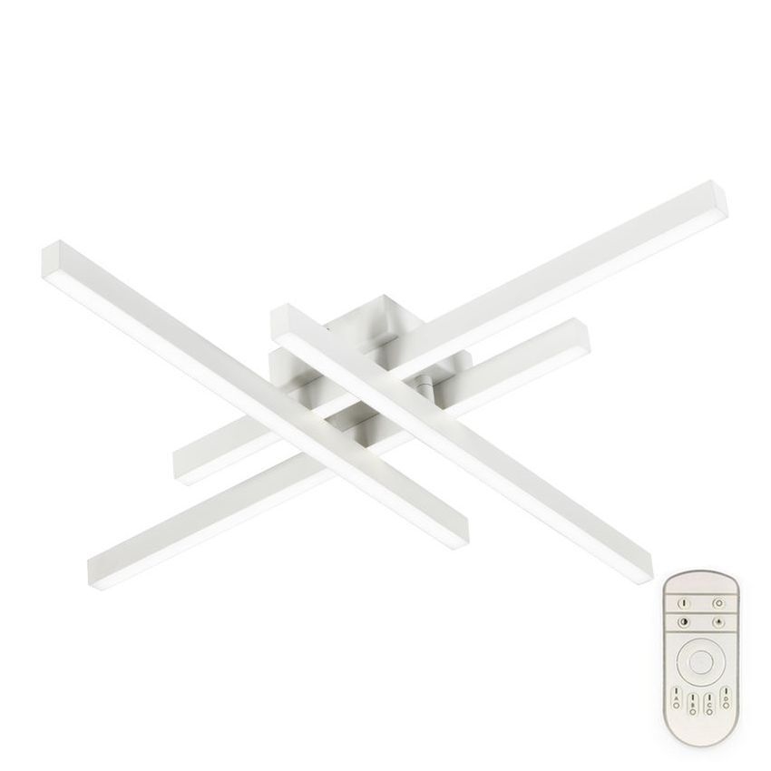Top Light - Candelabro integrado LED com regulação CROSS LED/50W/230V 3000-6500K + controlo remoto