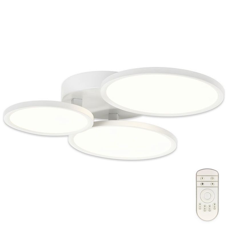 Top Light - Candelabro integrado LED com regulação MERKUR LED/50W/230V 3000-6500K branco + controlo remoto