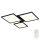Top Light - Candelabro integrado LED com regulação MERKUR LED/50W/230V 3000-6500K preto + controlo remoto