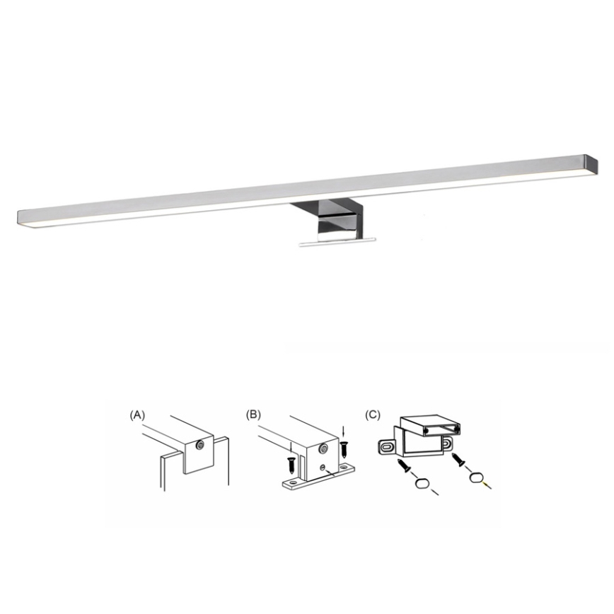 Top Light GILA LED XL - Iluminação de espelho de casa de banho LED GILA LED/8W/230V IP44