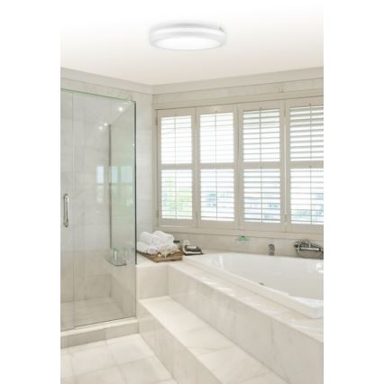 Top Light - Iluminação de casa de banho LED COMET LED/15W/230V 3000/4000/6500K IP54 diâmetro 20 cm branco
