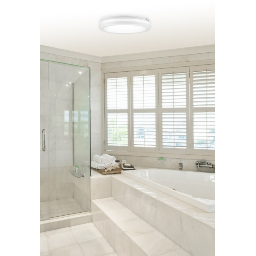Top Light - Iluminação de casa de banho LED COMET LED/15W/230V 3000/4000/6500K IP54 diâmetro 20 cm branco