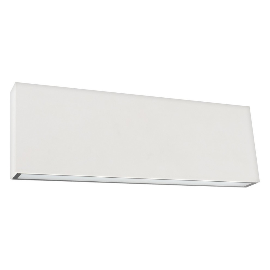 Top Light - Iluminação de parede exterior LED OBLIGO LED/12W/230V IP65 branco
