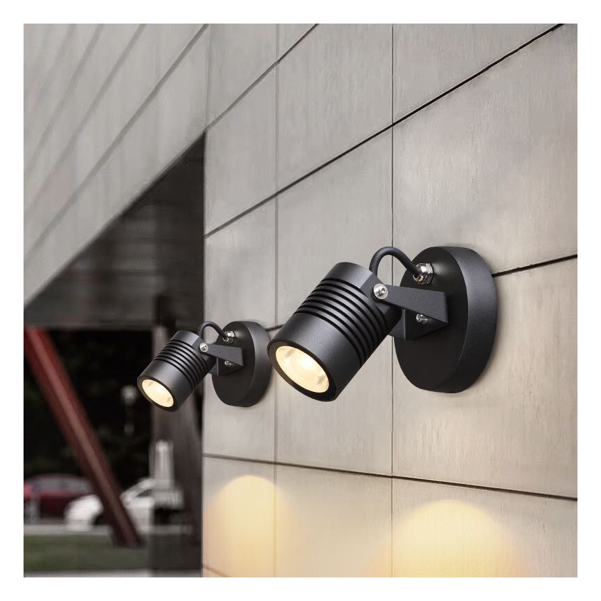Top Light - Iluminação de parede exterior LED IBIZA LED/5W/230V IP54