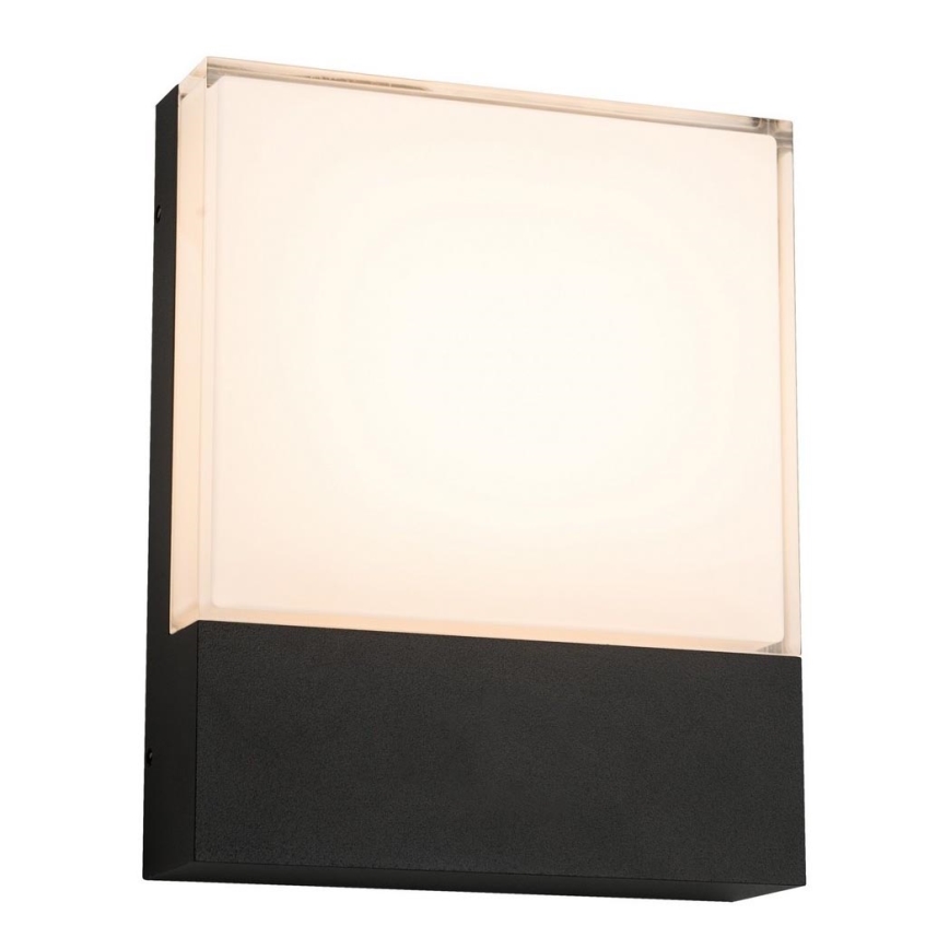 Top Light - Iluminação de parede exterior LED NOEL LED/10W/230V IP54 preto