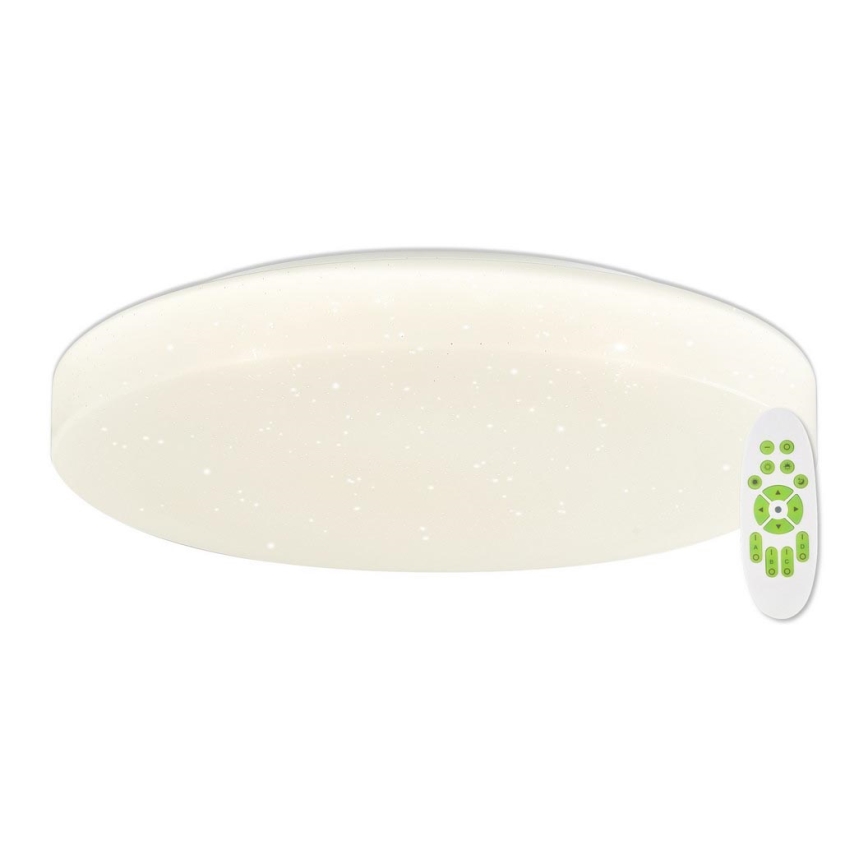 Top Light - Iluminação de teto de casa de banho LED com regulação TWISTER LED/51W/230V IP44 + controlo remoto