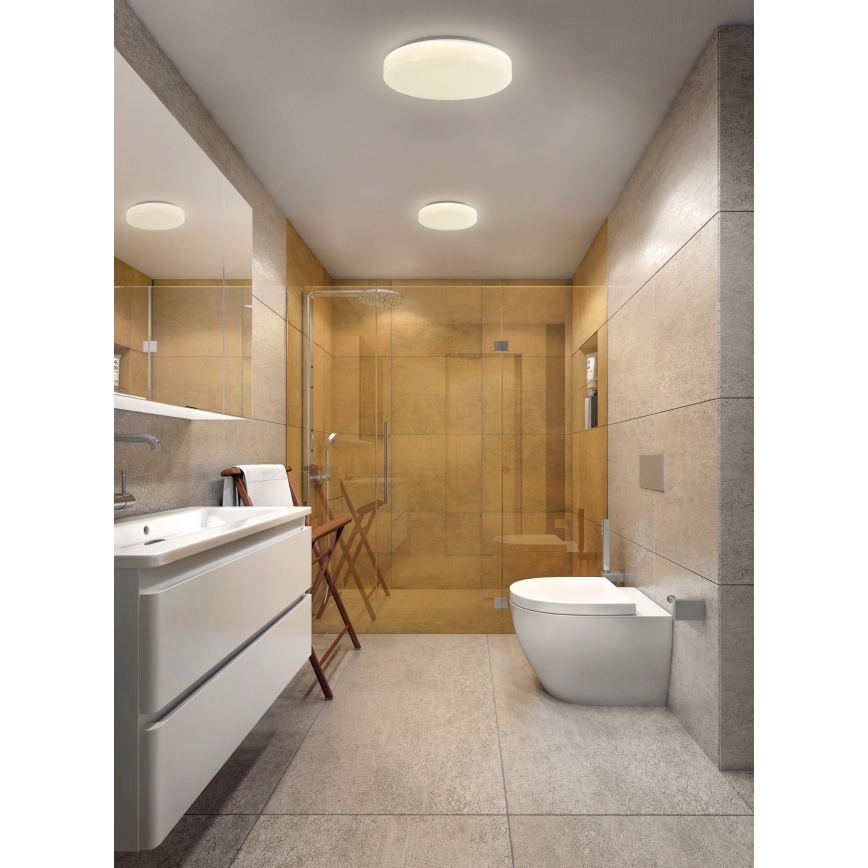 Top Light - Iluminação de teto de casa de banho LED TWISTER LED/18W/230V IP44
