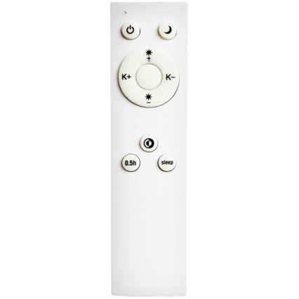 Top Light - Iluminação de teto LED com regulação DEKOR LED/51W/230V diâmetro 50 cm 3000-6500K + controlo remoto
