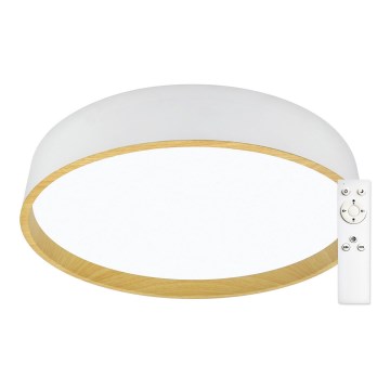 Top Light - Iluminação de teto LED com regulação DEKOR LED/51W/230V diâmetro 40 cm 3000-6500K+ controlo remoto