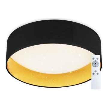 Top Light - Iluminação de teto LED com regulação IVONA 40C +CR LED/24W/230V + controlo remoto preto