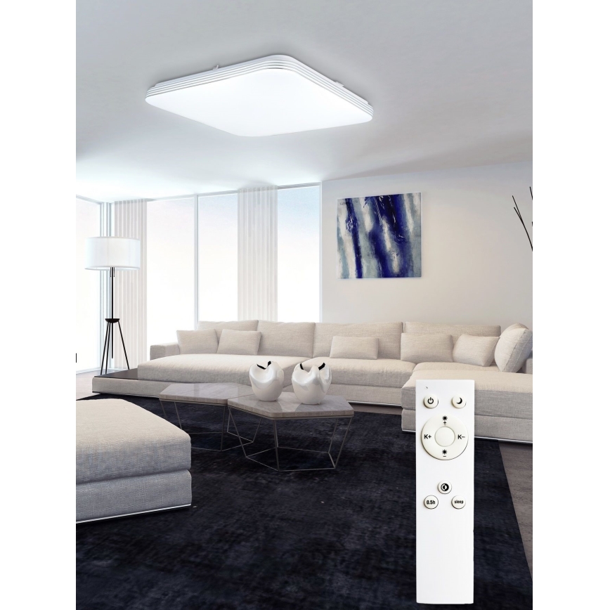 Top Light - Iluminação de teto LED com regulação OCEAN LED/36W/230V 3000-6500K + controlo remoto