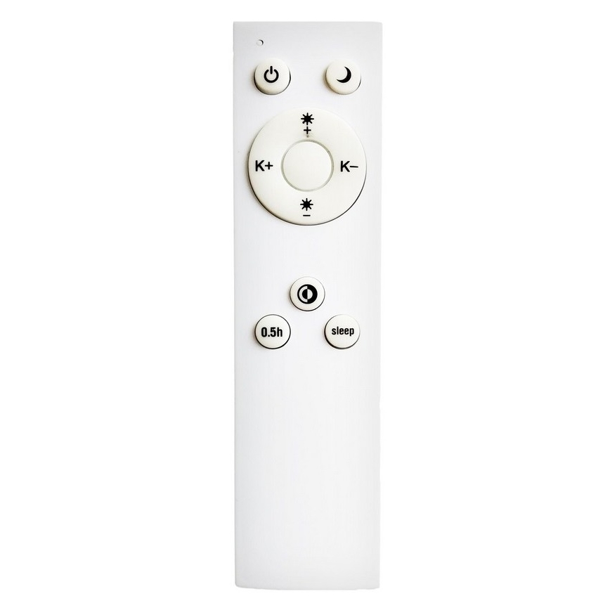 Top Light - Iluminação de teto LED com regulação DEKOR LED/51W/230V diâmetro 40 cm 3000-6500K + controlo remoto