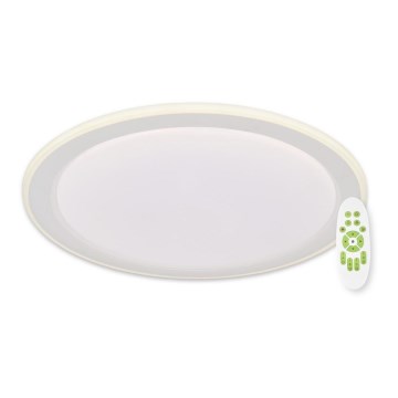 Top Light - Iluminação de teto LED com regulação NORMAN LED/60W/230V diâmetro 49 cm branco + controlo remoto