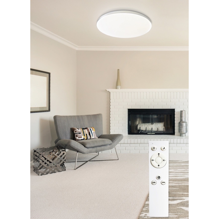 Top Light - Iluminação de teto LED com regulação OCEAN LED/36W/230V 3000-6500K + controlo remoto